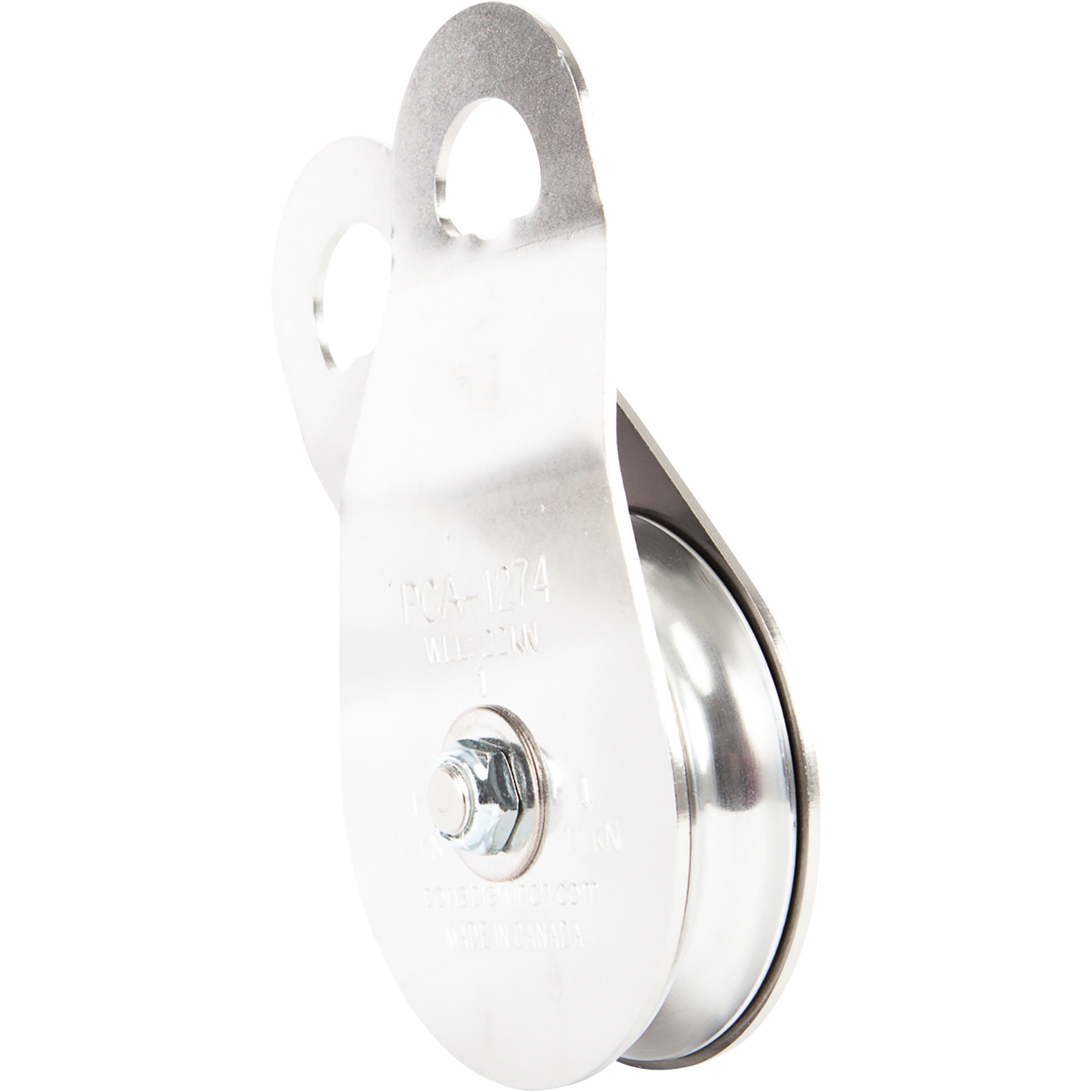 Portable Winch Snatch Block, Stainless Steel, 10,000-Lb. Break Strength, Model# PCA-1274